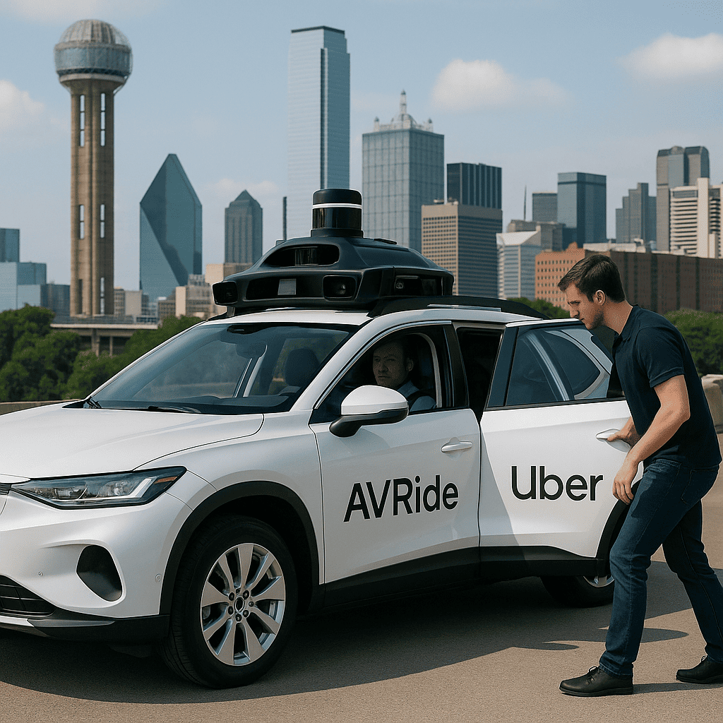 Uber lance ses robotaxis Avride à Dallas